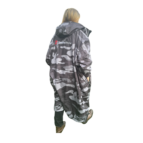 The SportsRobe - Junior Grey Camo