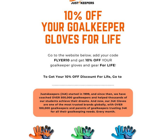 Do You Want FREE Goalkeeper Gloves ? - J4K SPORTS