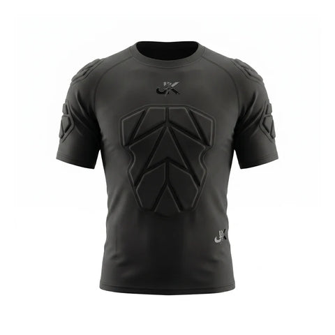 Skin Shield Padded Compression T-Shirt and Short Set