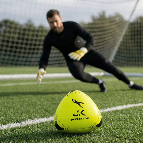 The J4K Pro-Reaction Deflection Training Ball x2