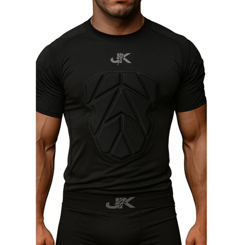 Padded Compression T Vest