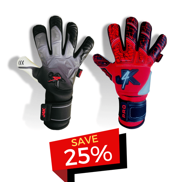 Anomaly And Xpro Negative Cut Glove Set-RED - J4K SPORTS