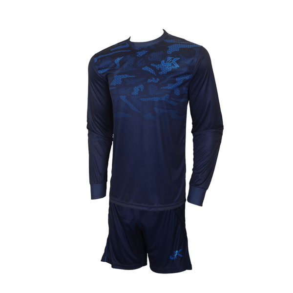 Elite Padded Goalkeeper Kit Set (Blue) - J4K SPORTS